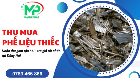 Thu mua phế liệu thiếc tại Đồng Nai giá cao, tận nơi
